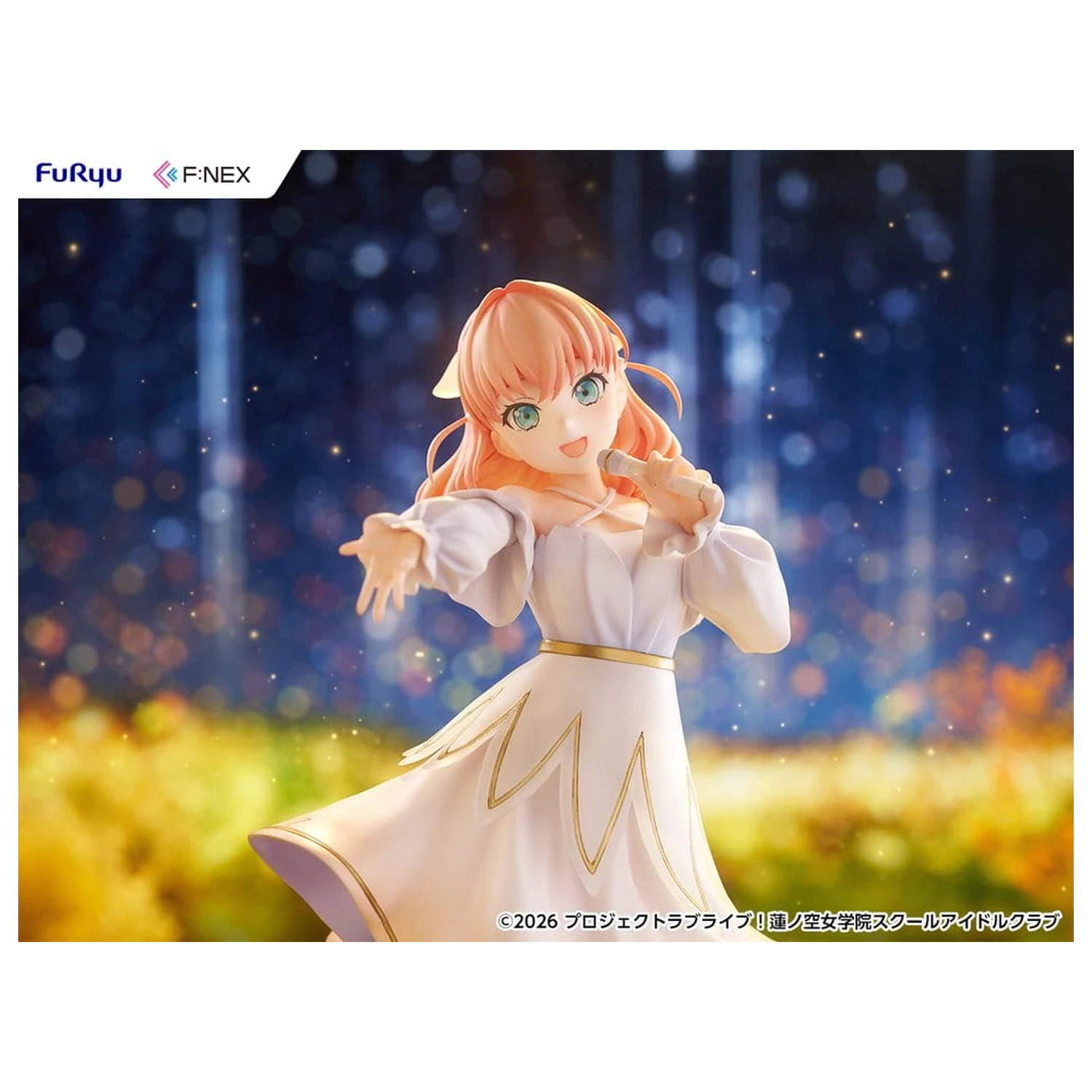 Lovelive! F:NEX PVC Figur 1/7 Kaho Hinoshita 22 cm Produktfoto