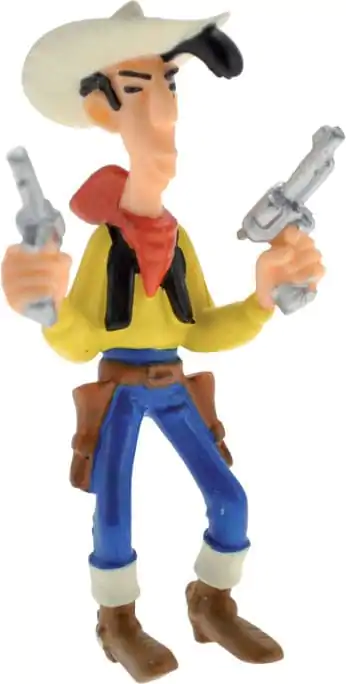 Lucky Luke: Miniature Lucky Luke 2 Guns Figur Produktfoto