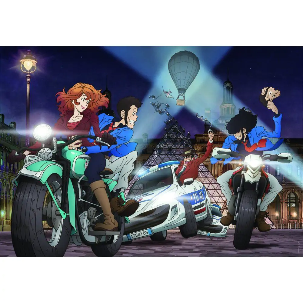 Lupin III Puzzle 1000St Produktfoto