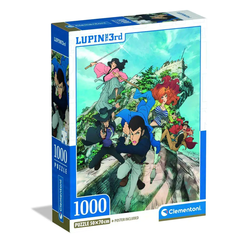 Lupin III Puzzle 1000St Produktfoto