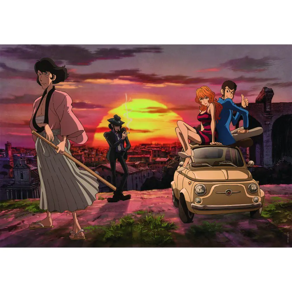 Lupin III Puzzle 1000St Produktfoto