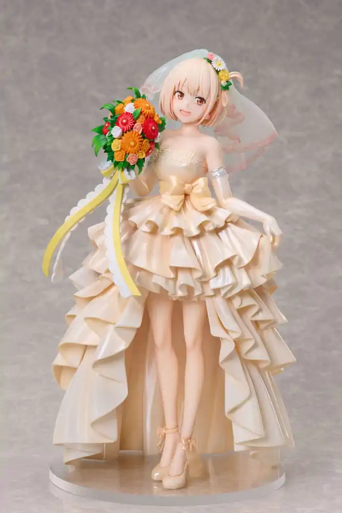 Lycoris Recoil PVC Statue 1/7 Chisato Nishikigi Wedding dress Ver. 26 cm termékfotó