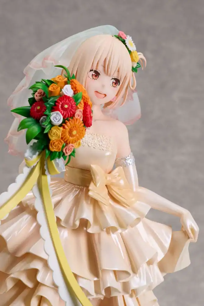 Lycoris Recoil PVC Statue 1/7 Chisato Nishikigi Wedding dress Ver. 26 cm termékfotó