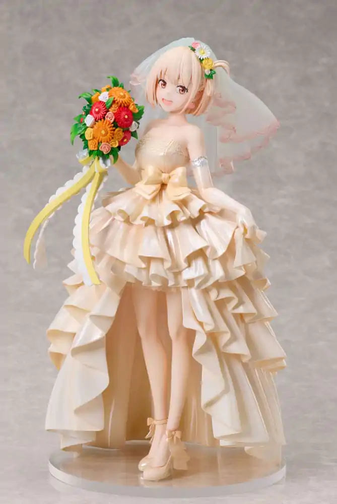 Lycoris Recoil PVC Statue 1/7 Chisato Nishikigi Wedding dress Ver. 26 cm termékfotó