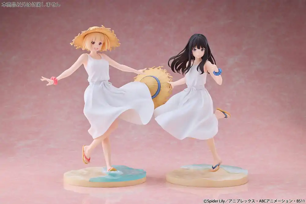 Lycoris Recoil PVC-Statue 1/7 Takina Inoue White Dress Ver. 23 cm Produktfoto