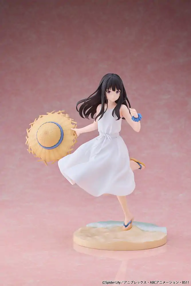 Lycoris Recoil PVC-Statue 1/7 Takina Inoue White Dress Ver. 23 cm Produktfoto