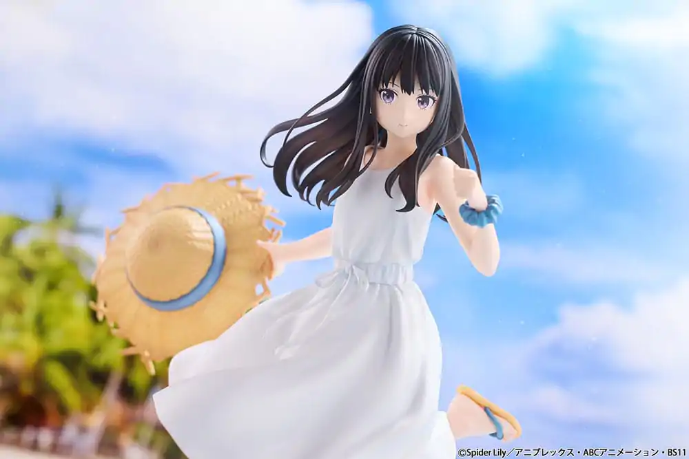 Lycoris Recoil PVC-Statue 1/7 Takina Inoue White Dress Ver. 23 cm Produktfoto