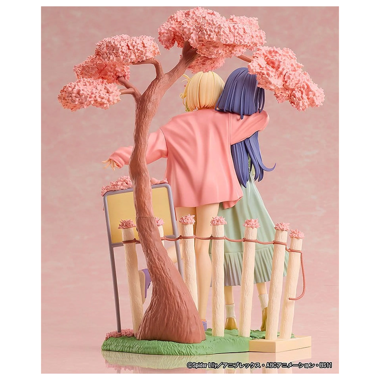 Lycoris Recoil PVC Figuren 2er-Pack Chisato Nishikigi & Takina Inoue Spring Ver. 25 cm Produktfoto