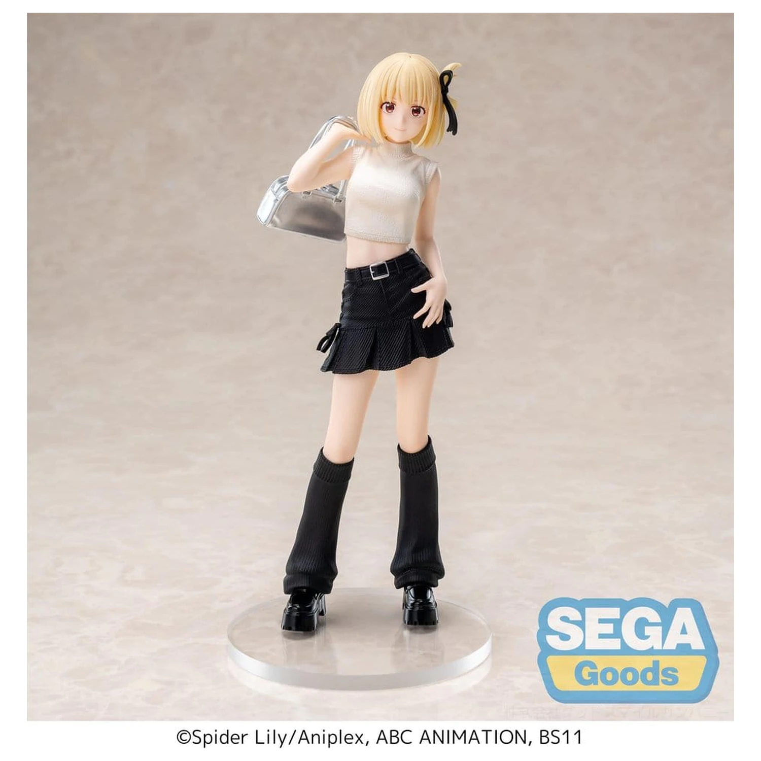 Lycoris Recoil High Premium Figur PVC Figur Chisato Nishikigi Street Snap 20 cm Produktfoto