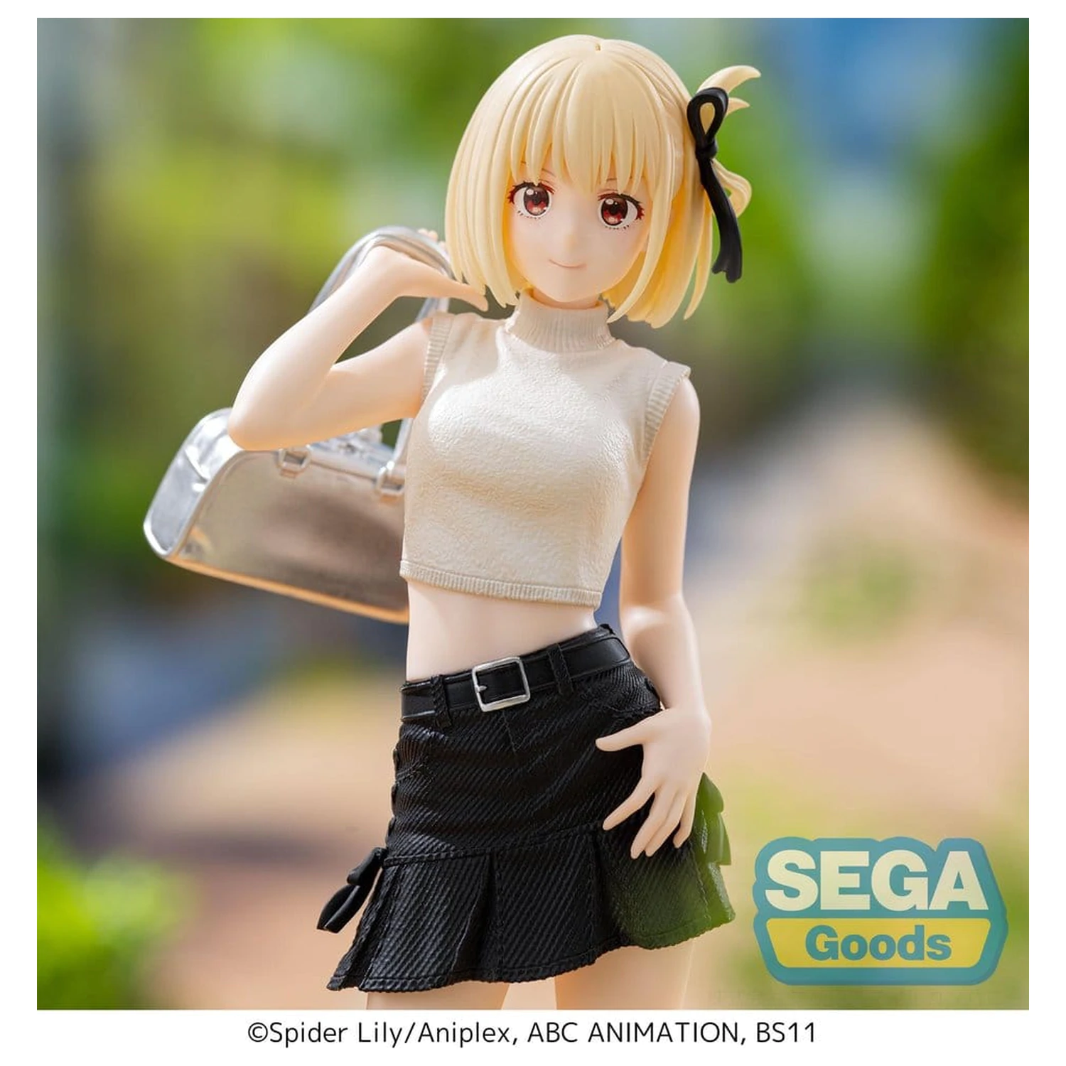 Lycoris Recoil High Premium Figur PVC Figur Chisato Nishikigi Street Snap 20 cm Produktfoto