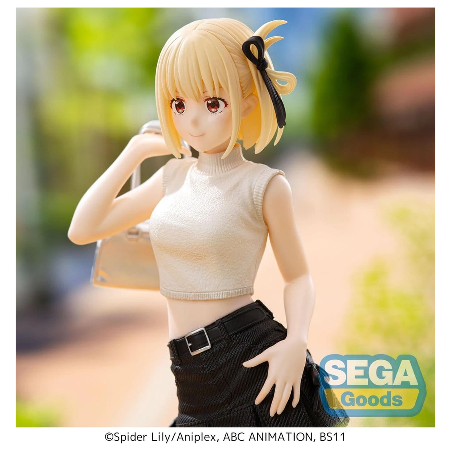 Lycoris Recoil High Premium Figur PVC Figur Chisato Nishikigi Street Snap 20 cm Produktfoto