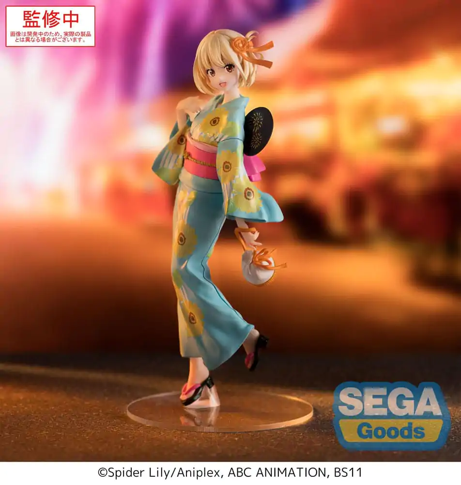 Lycoris Recoil Luminasta PVC-Statue Chisato Nishikigi Festival in Yukata 19 cm Produktfoto