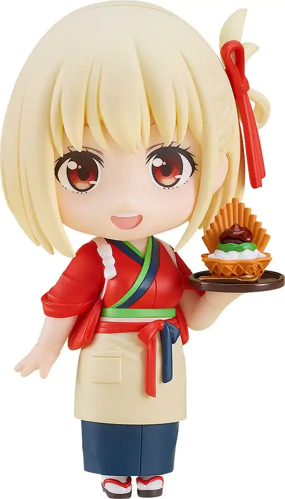 Lycoris Recoil Nendoroid Actionfigur Chisato Nishikigi: Cafe LycoReco Uniform Ver. 10 cm termékfotó