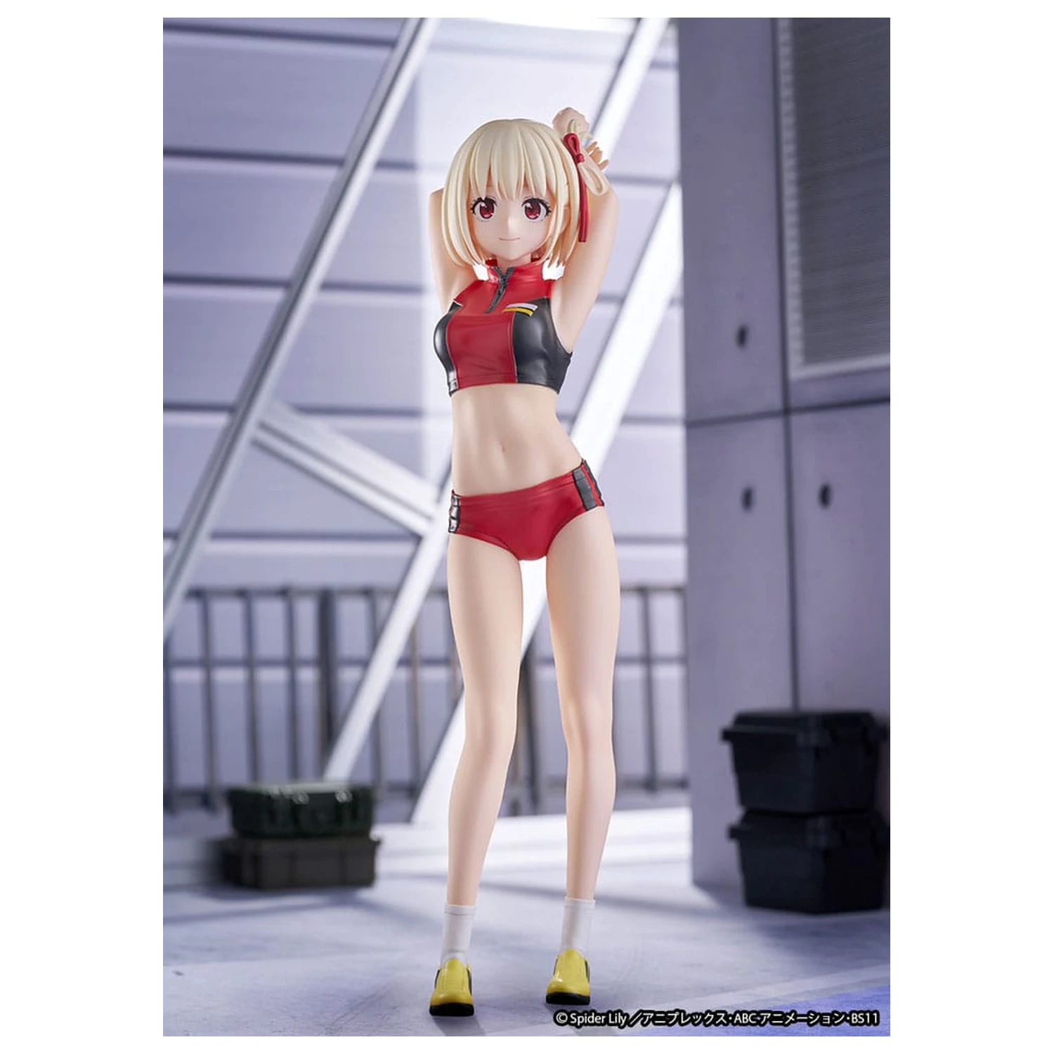 Lycoris Recoil Statue PVC 1/7 Chisato Nishikigi Traning wear Ver. 24 cm Produktfoto