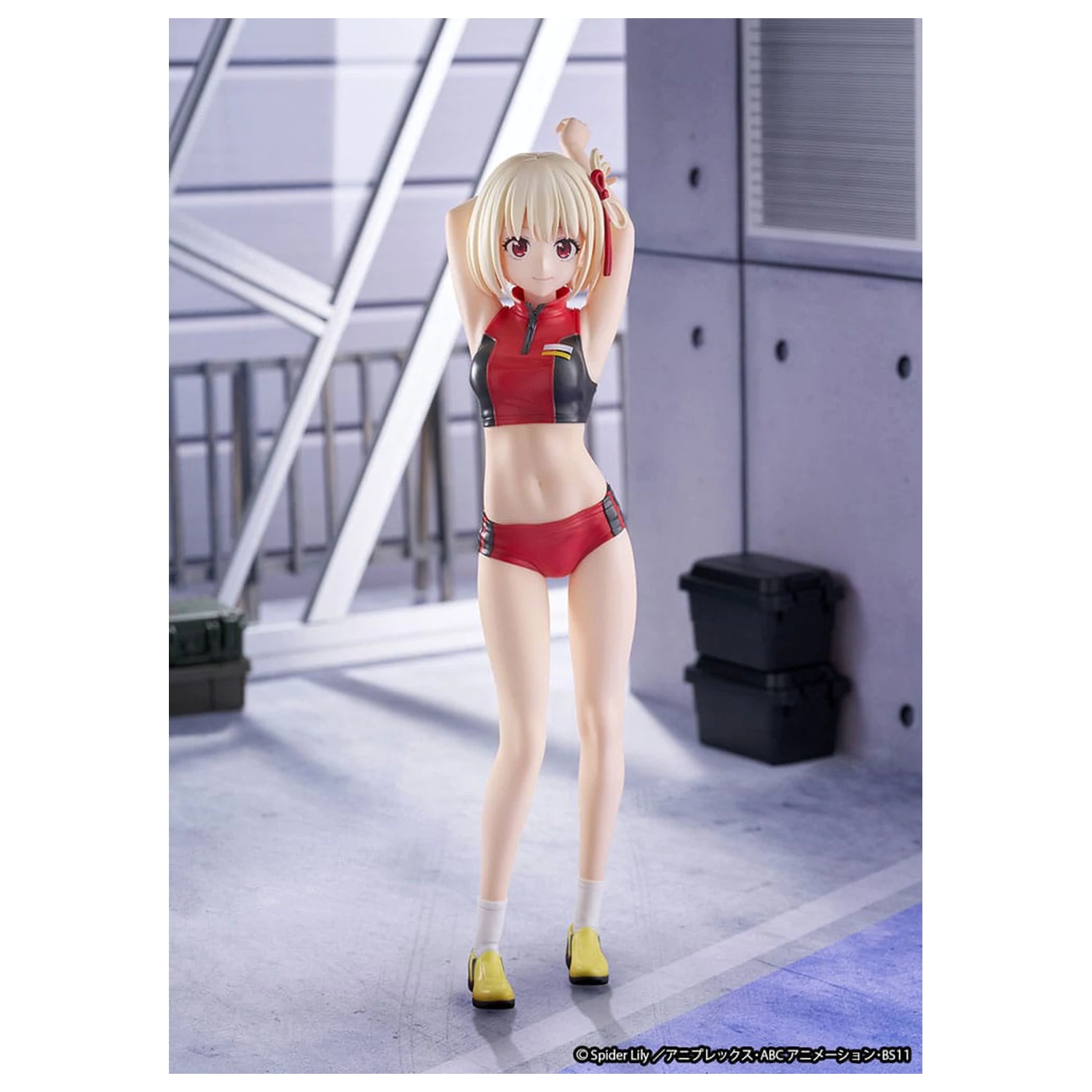 Lycoris Recoil Statue PVC 1/7 Chisato Nishikigi Traning wear Ver. 24 cm Produktfoto