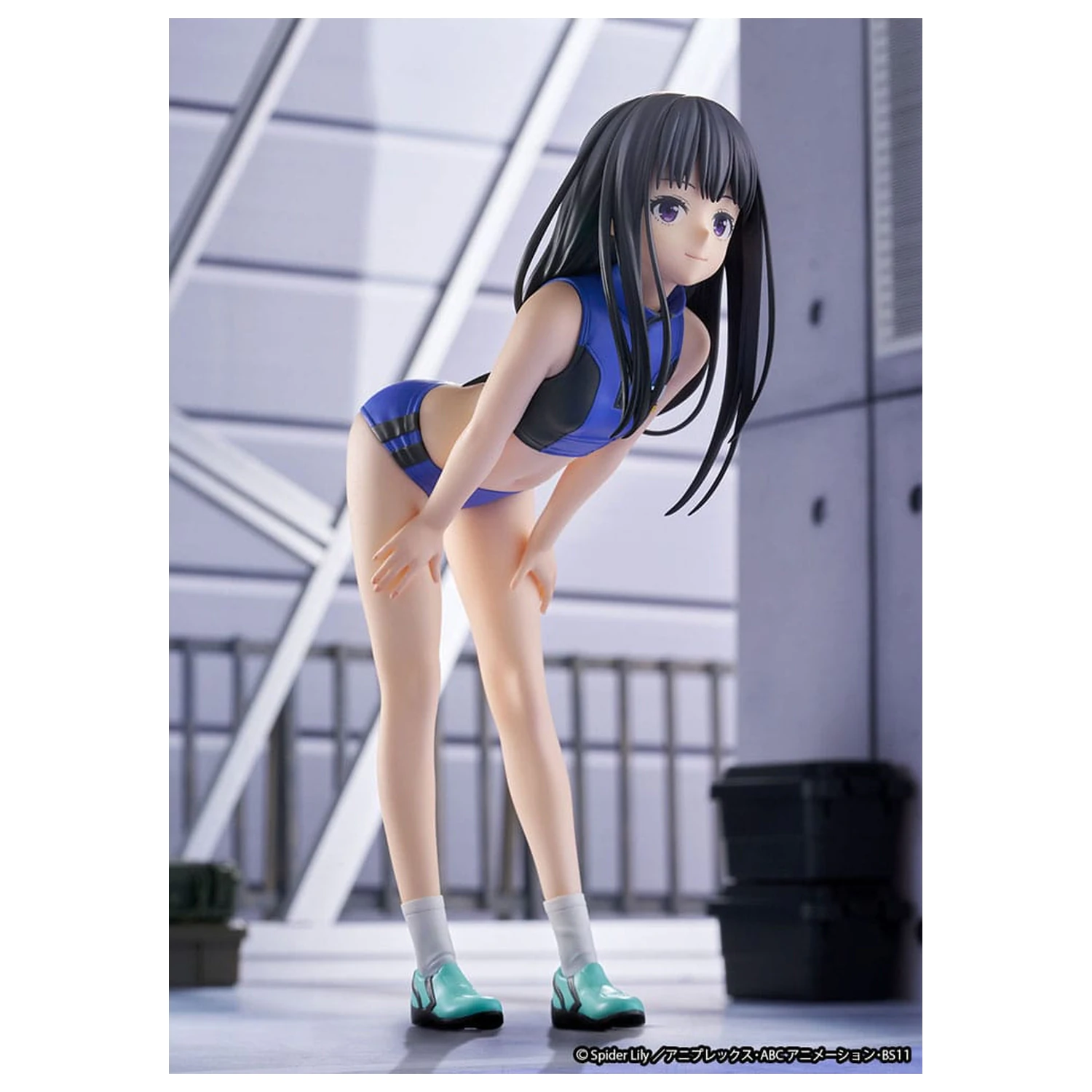 Lycoris Recoil Statue aus PVC 1/7 Takina Inoue Traning wear Ver. 18 cm Produktfoto