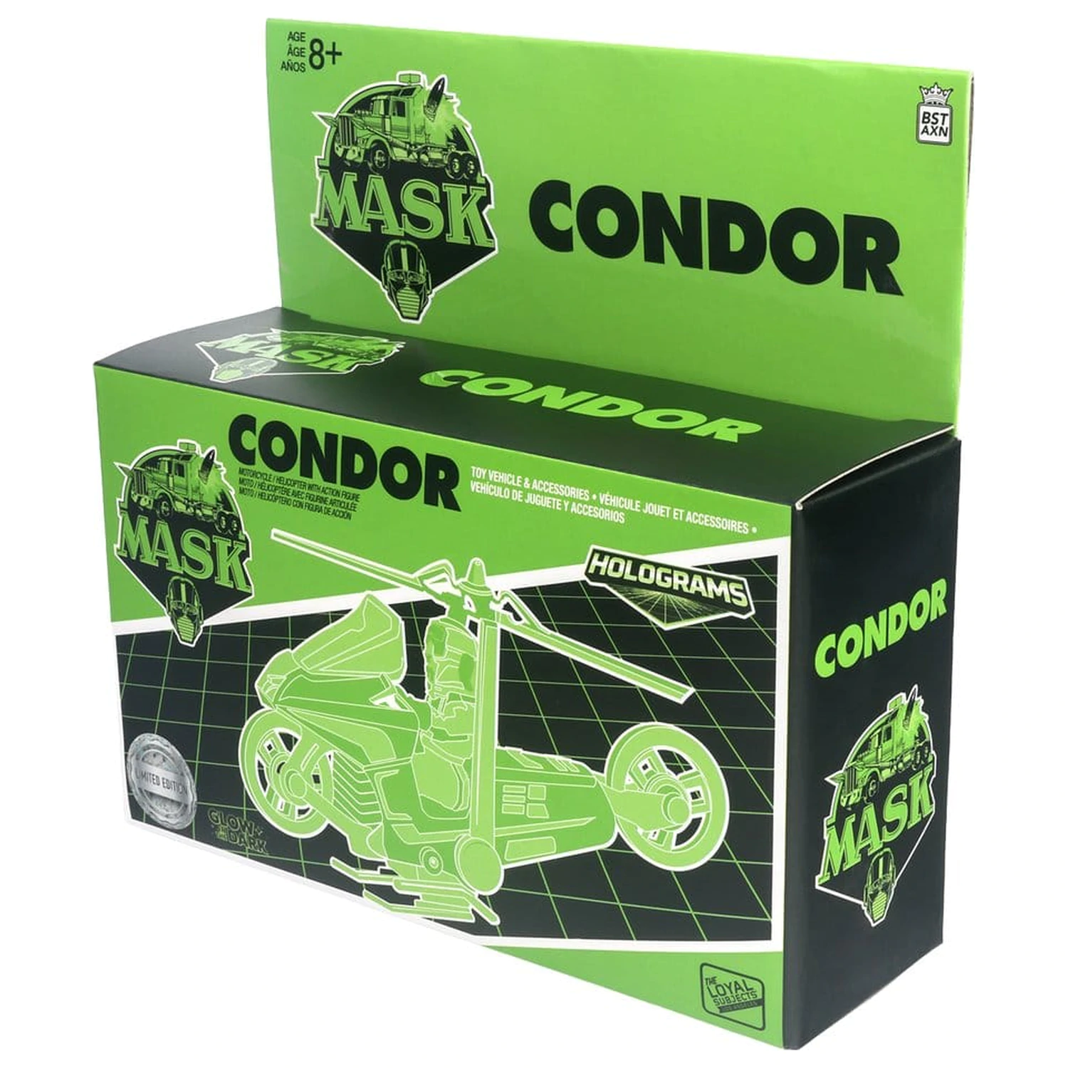M.A.S.K. Fahrzeug Condor Hologramm Variante (Glow in the Dark) Produktfoto