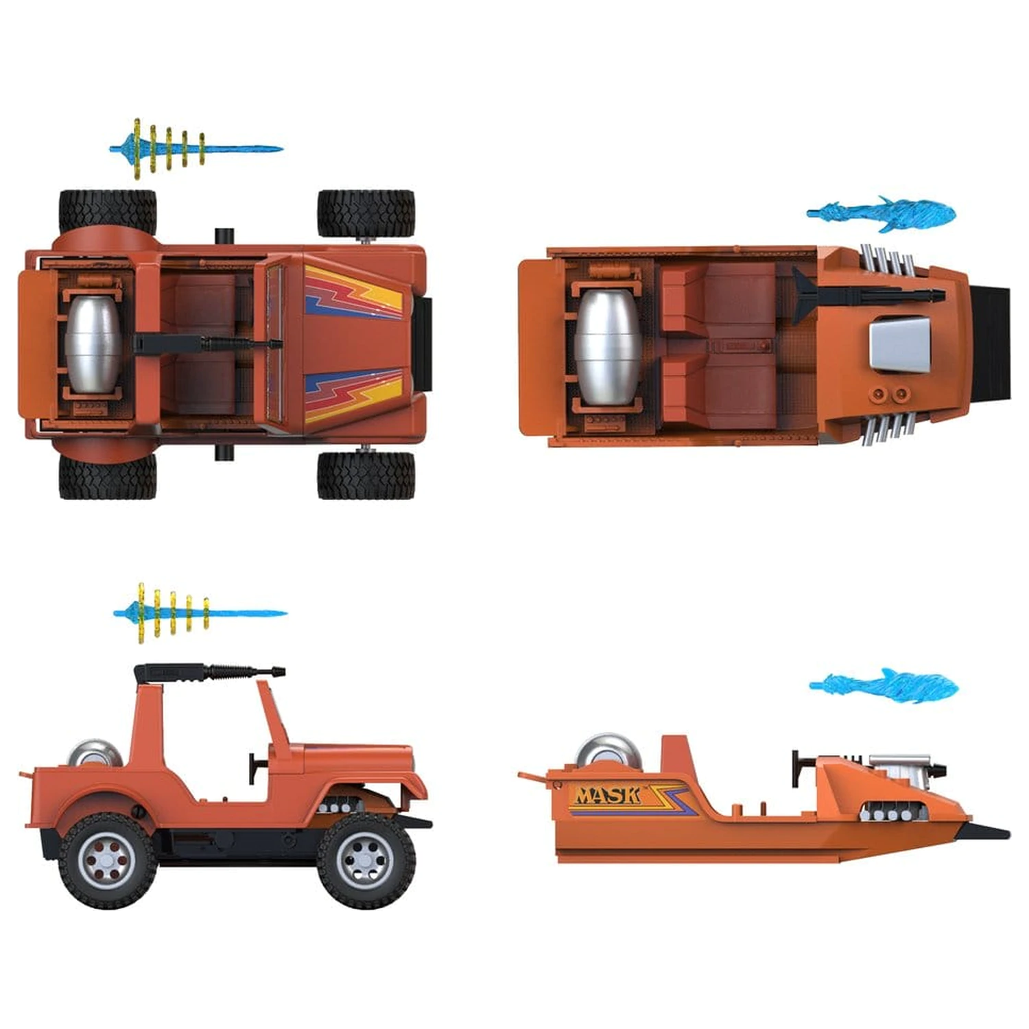 M.A.S.K. Wave 2 Fahrzeug Gator Produktfoto