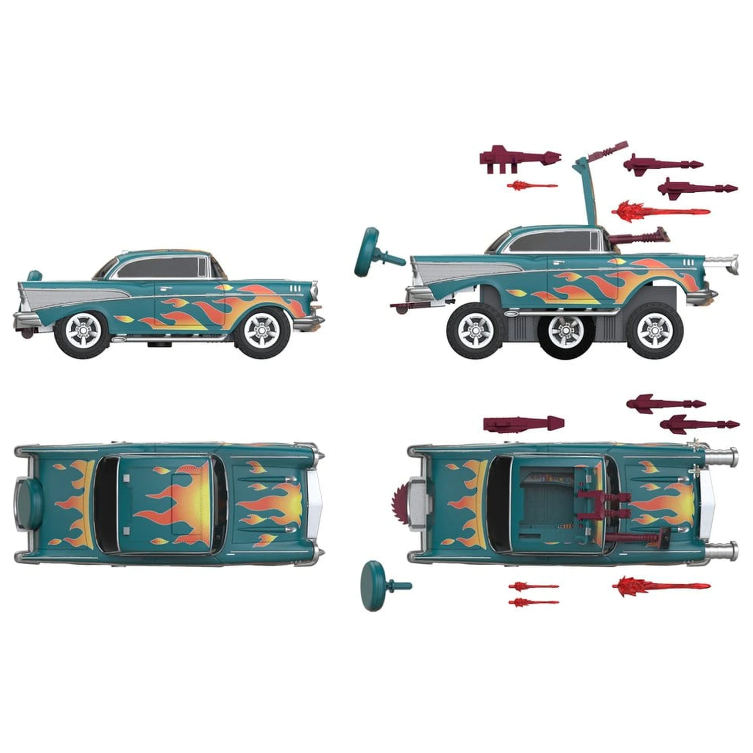 M.A.S.K. Wave 2 Fahrzeug Hurricane Produktfoto