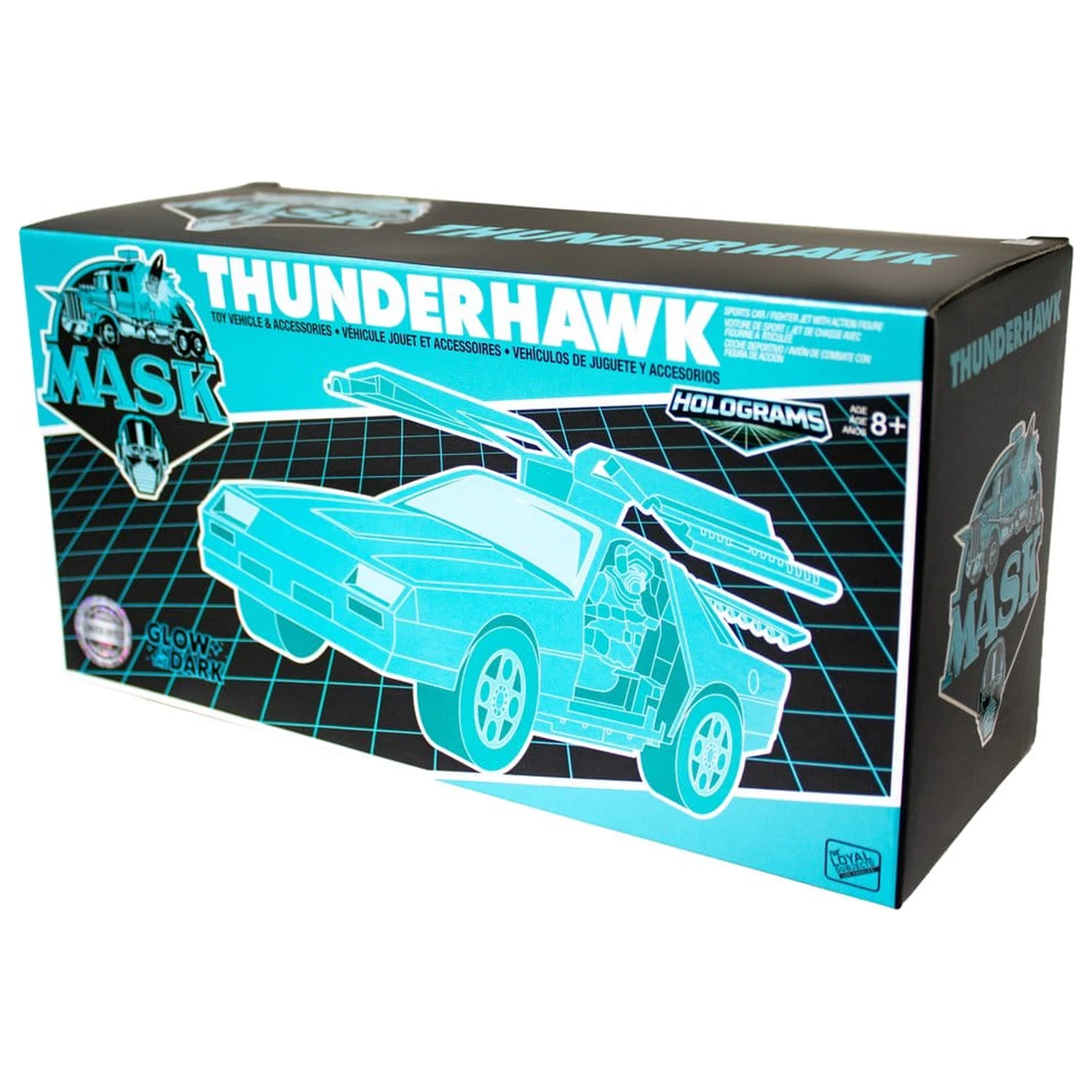 M.A.S.K. Fahrzeug Thunderhawk Hologramm Variante (Leuchtet im Dunkeln) Produktfoto