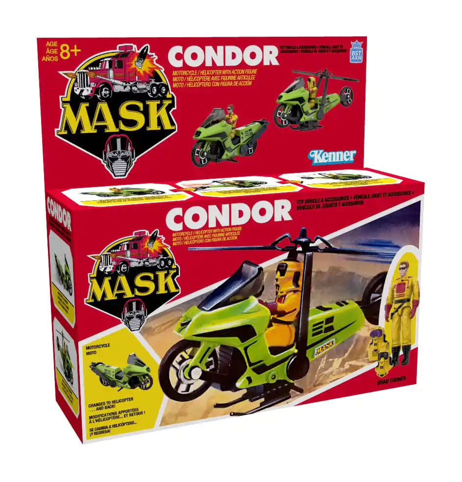 M.A.S.K. Action Figur mit Fahrzeug Vehicle Condor  Produktfoto