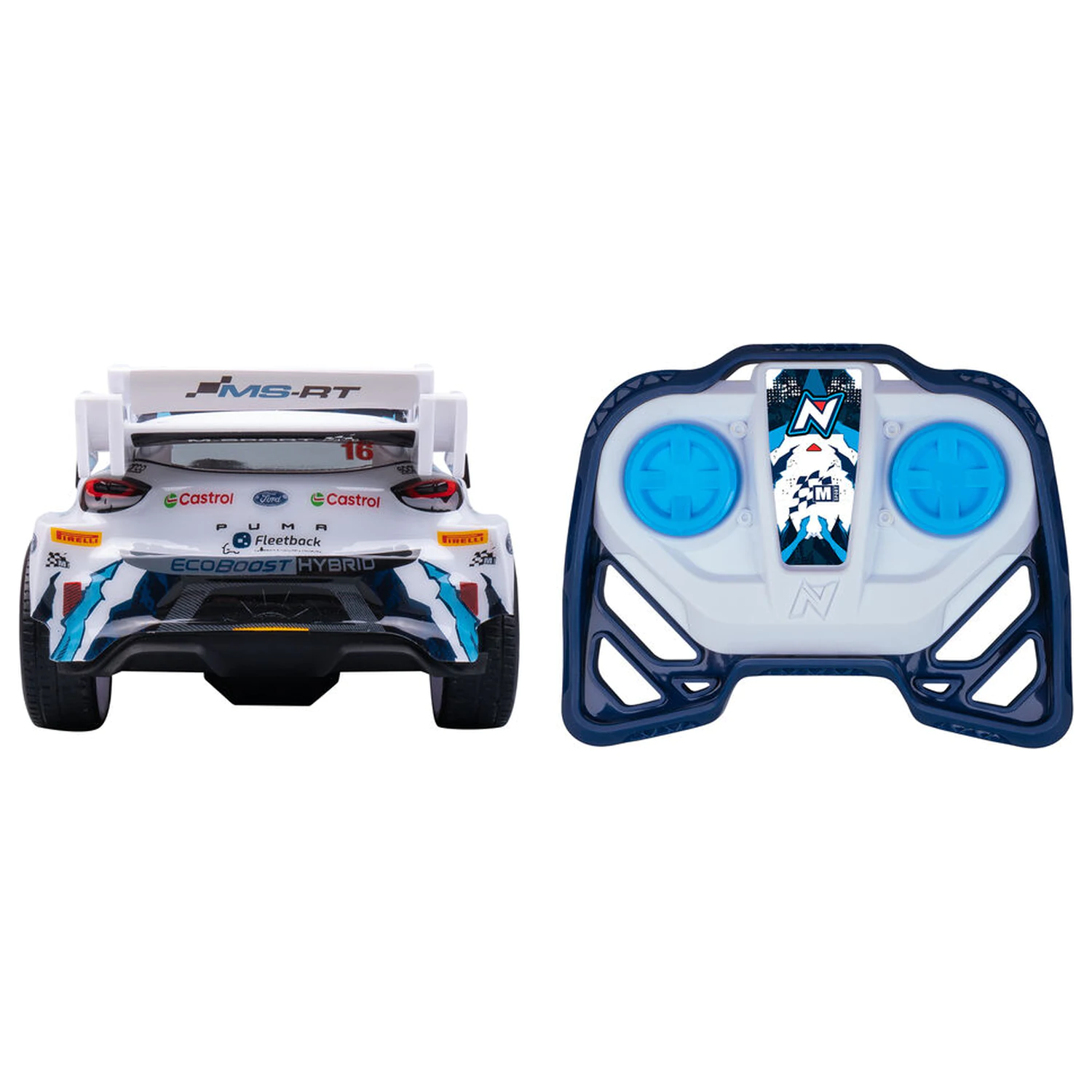 M-Sport Ford Puma Hybrid Rally 1 ferngesteuertes Auto Produktfoto