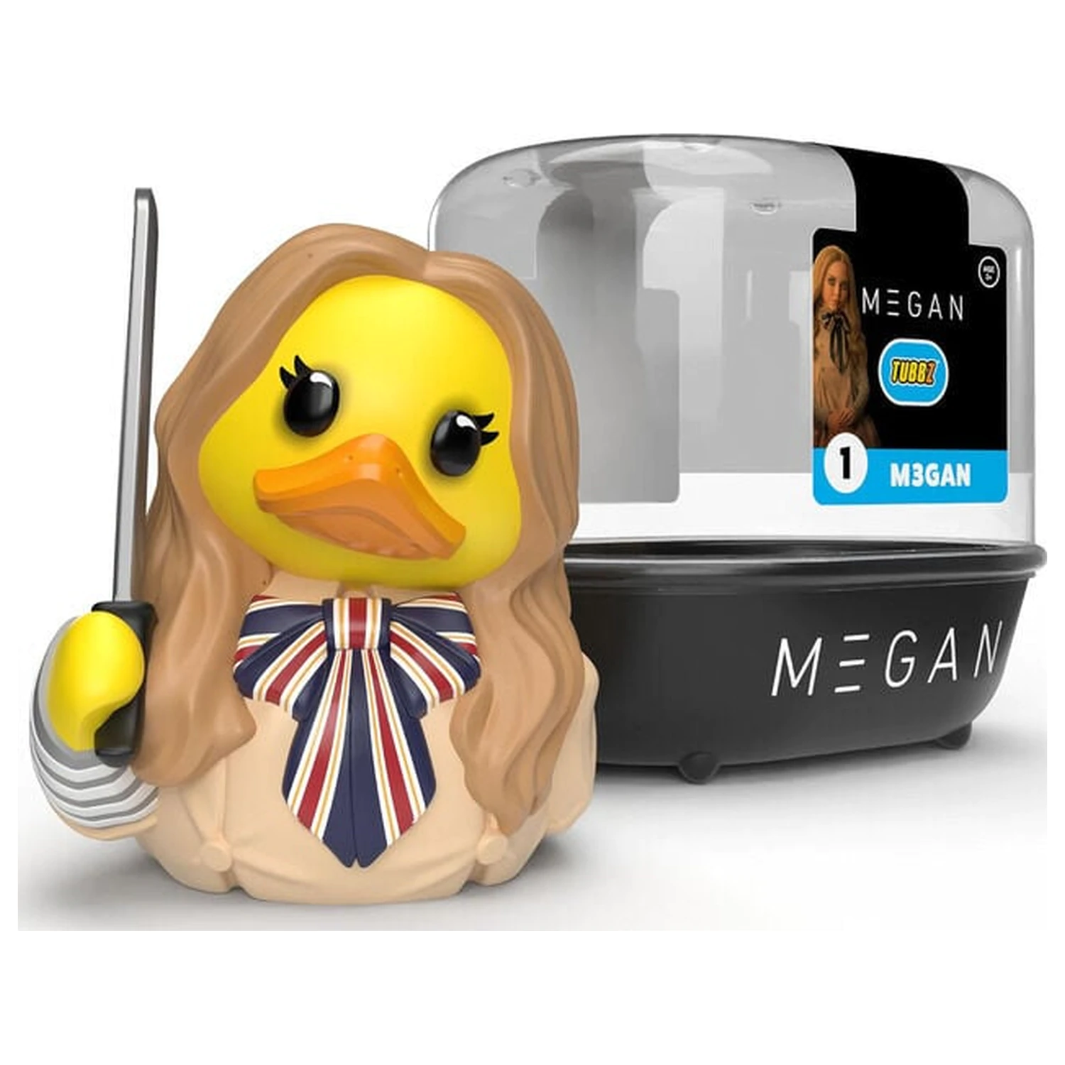 M3GAN Rubber Tubbz Gummifigur 9 cm Produktfoto