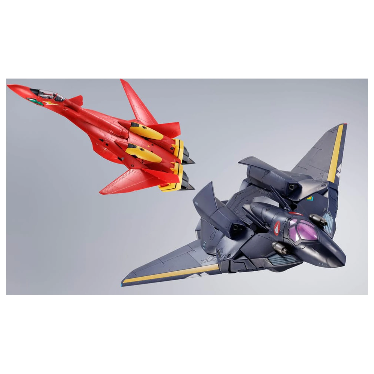 Macross 7 DX Chogokin Action Figur VF-17S Nightmare Stealthvalkyrie (Gamlin Kizaki use) 25 cm Produktfoto