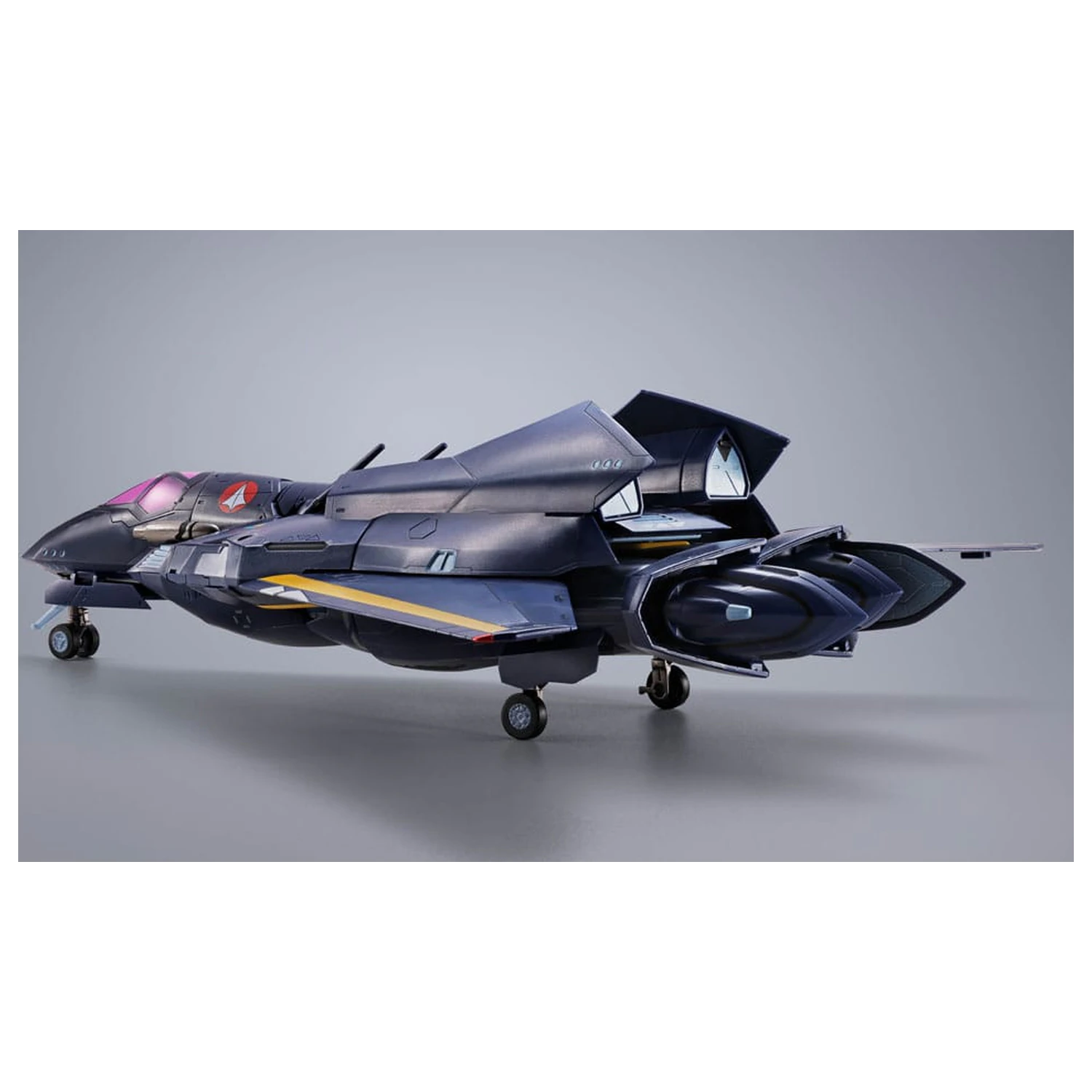 Macross 7 DX Chogokin Action Figur VF-17S Nightmare Stealthvalkyrie (Gamlin Kizaki use) 25 cm Produktfoto