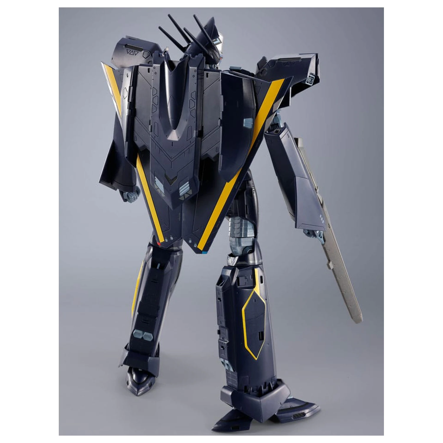 Macross 7 DX Chogokin Action Figur VF-17S Nightmare Stealthvalkyrie (Gamlin Kizaki use) 25 cm Produktfoto