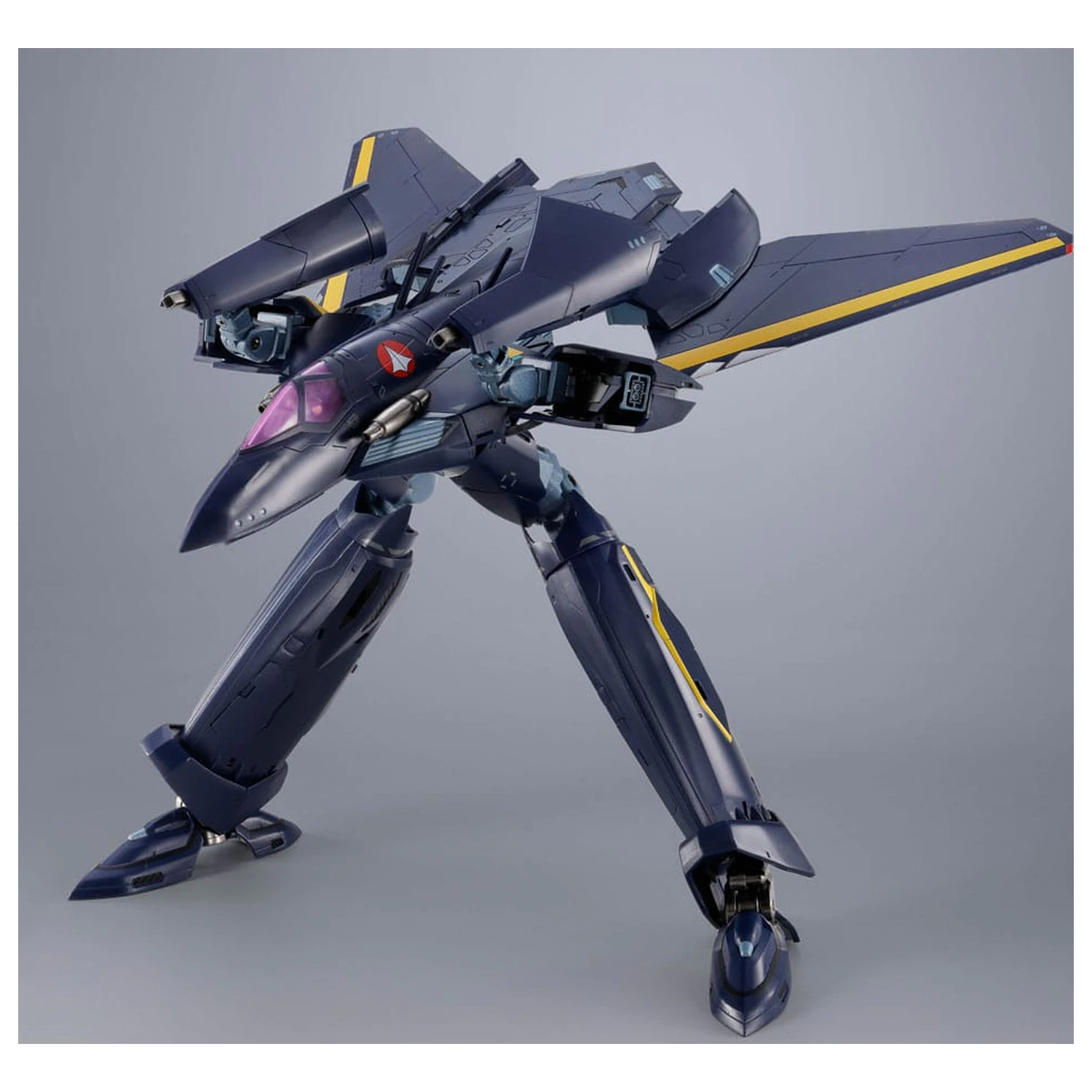 Macross 7 DX Chogokin Action Figur VF-17S Nightmare Stealthvalkyrie (Gamlin Kizaki use) 25 cm Produktfoto