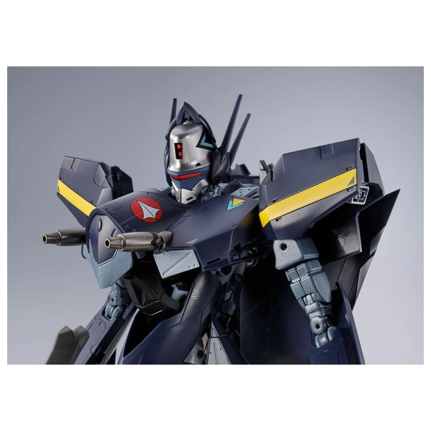 Macross 7 DX Chogokin Action Figur VF-17S Nightmare Stealthvalkyrie (Gamlin Kizaki use) 25 cm Produktfoto
