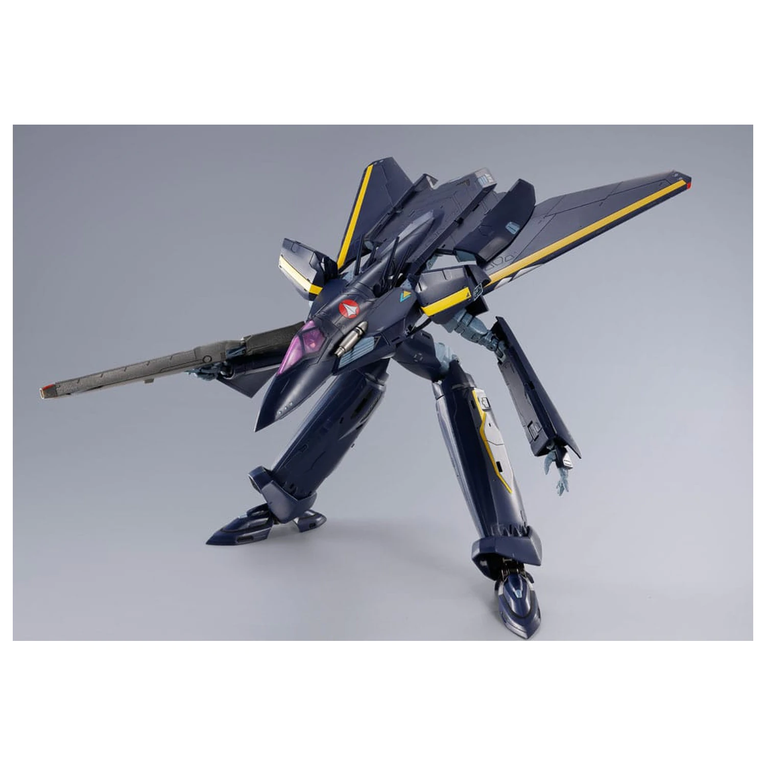 Macross 7 DX Chogokin Action Figur VF-17S Nightmare Stealthvalkyrie (Gamlin Kizaki use) 25 cm Produktfoto