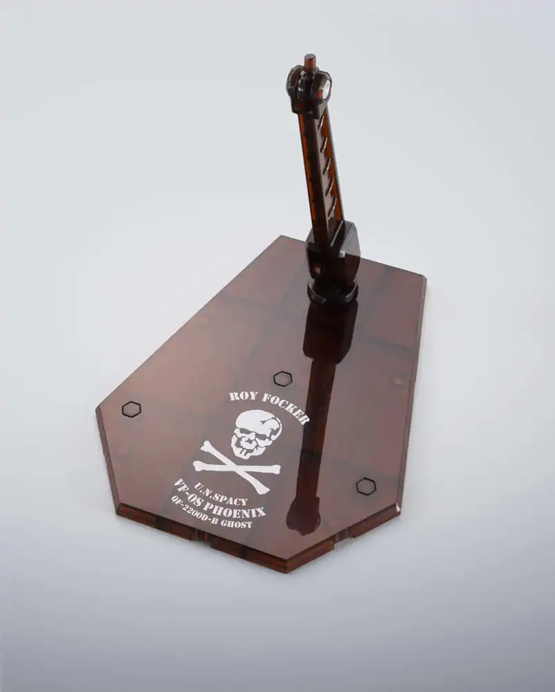 Macross 7 Hi-Metal R Action Figur VF-0S Phoenix (Roy Focker Use) & QF-2200D-B Ghost Set 14 cm Produktfoto