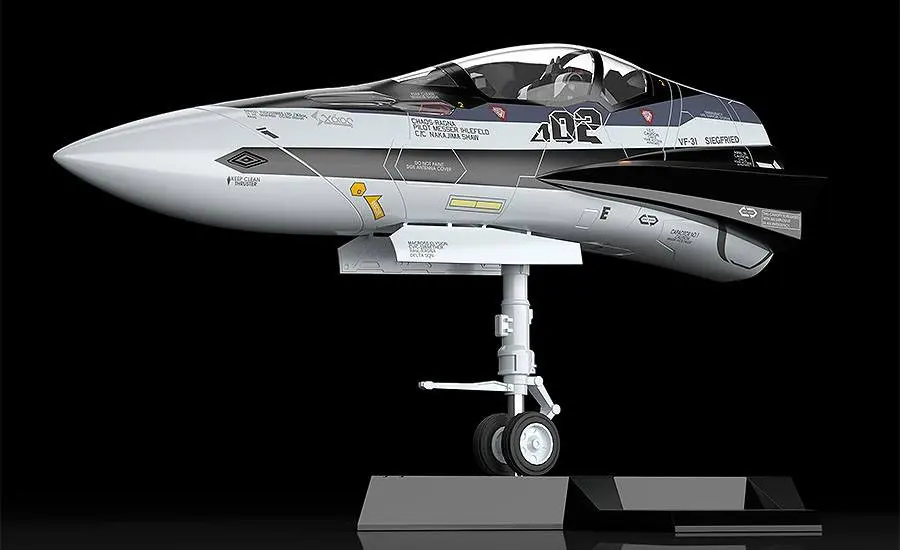 Macross Delta Modellbausatz 1/20 PLAMAX MF-55: minimum factory Fighter Nose Collection VF-31F (Messer Ihlefeld's Fighter) 31 cm Produktfoto