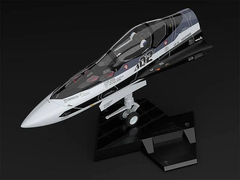 Macross Delta Modellbausatz 1/20 PLAMAX MF-55: minimum factory Fighter Nose Collection VF-31F (Messer Ihlefeld's Fighter) 31 cm Produktfoto