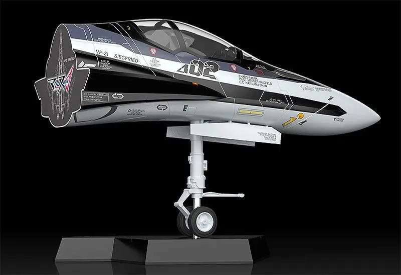Macross Delta Modellbausatz 1/20 PLAMAX MF-55: minimum factory Fighter Nose Collection VF-31F (Messer Ihlefeld's Fighter) 31 cm Produktfoto