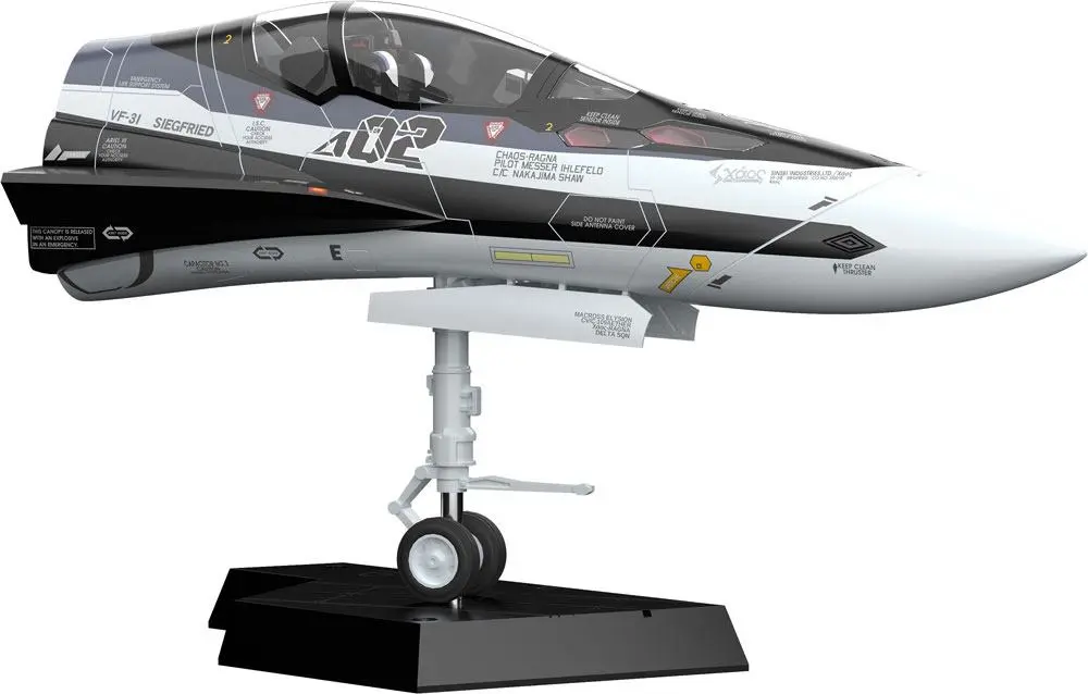 Macross Delta Modellbausatz 1/20 PLAMAX MF-55: minimum factory Fighter Nose Collection VF-31F (Messer Ihlefeld's Fighter) 31 cm Produktfoto