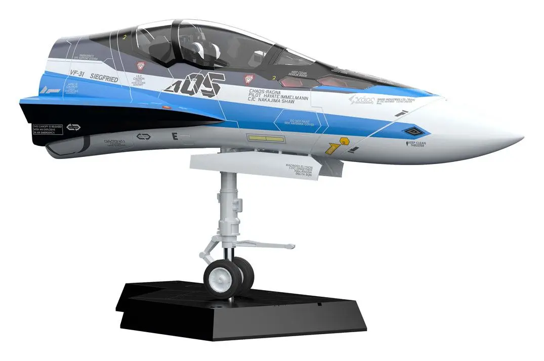 Macross Delta Modellbausatz 1/20 PLAMAX MF-56: minimum factory Fighter Nose Collection VF-31J (Hayate Immelman's Fighter) 31 cm Produktfoto