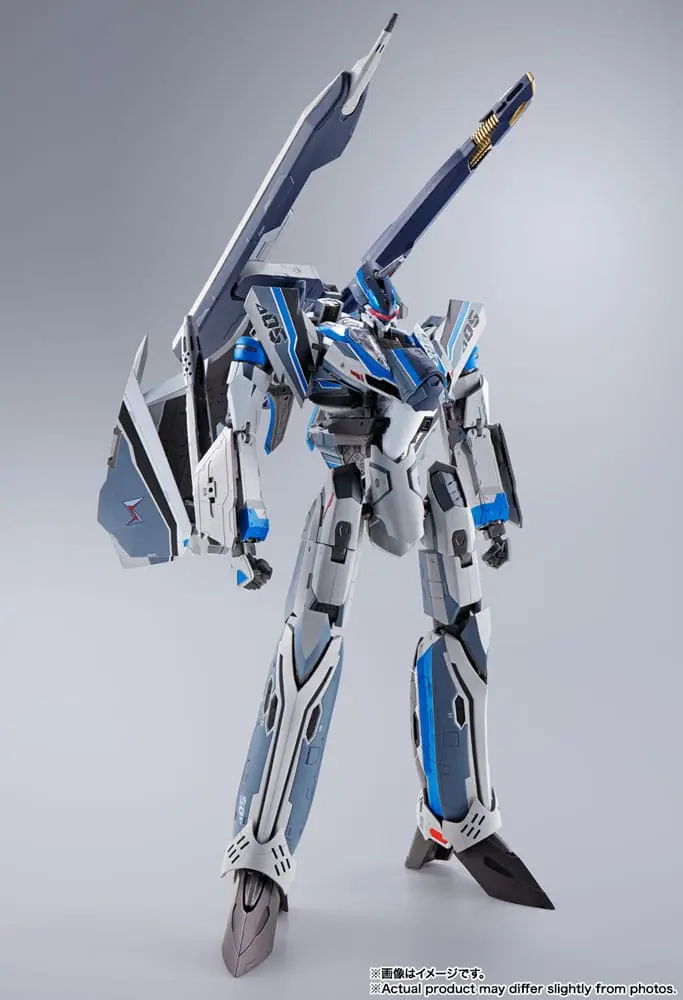 Macross Delta Movie: Absolute Live!!!!!! DX Chogokin Diecast Actionfigur VF-31AX Kairos-Plus (Hayate Immelmann Use) 26 cm Produktfoto