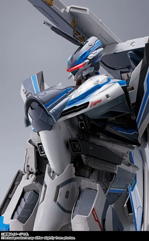 Macross Delta Movie: Absolute Live!!!!!! DX Chogokin Diecast Actionfigur VF-31AX Kairos-Plus (Hayate Immelmann Use) 26 cm Produktfoto