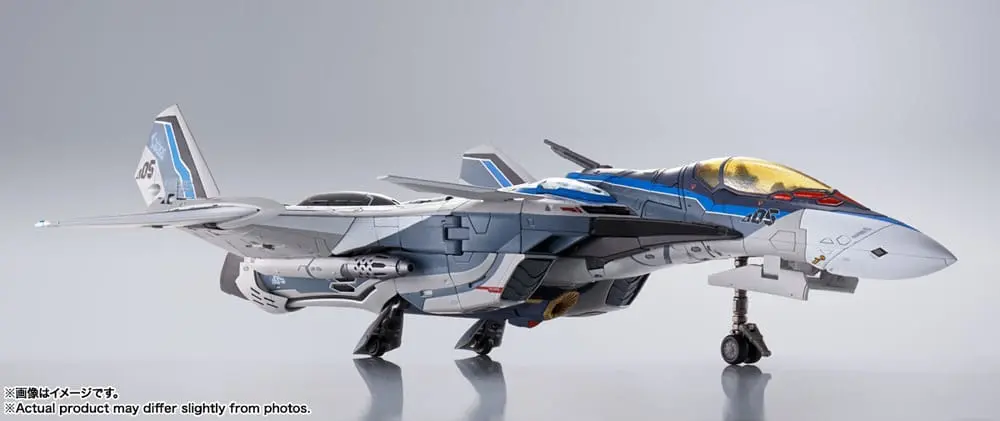 Macross Delta Movie: Absolute Live!!!!!! DX Chogokin Diecast Actionfigur VF-31AX Kairos-Plus (Hayate Immelmann Use) 26 cm Produktfoto