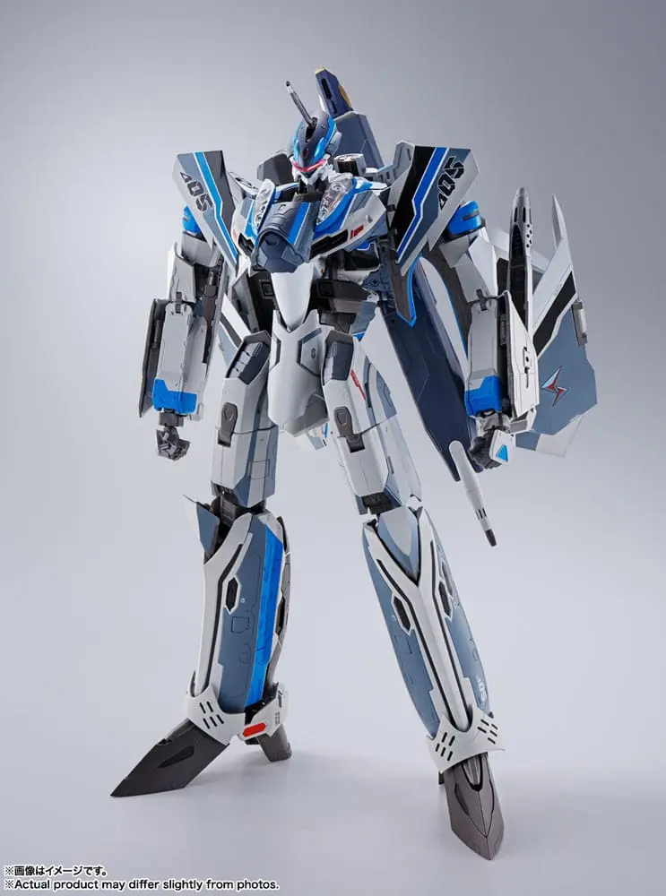Macross Delta Movie: Absolute Live!!!!!! DX Chogokin Diecast Actionfigur VF-31AX Kairos-Plus (Hayate Immelmann Use) 26 cm Produktfoto