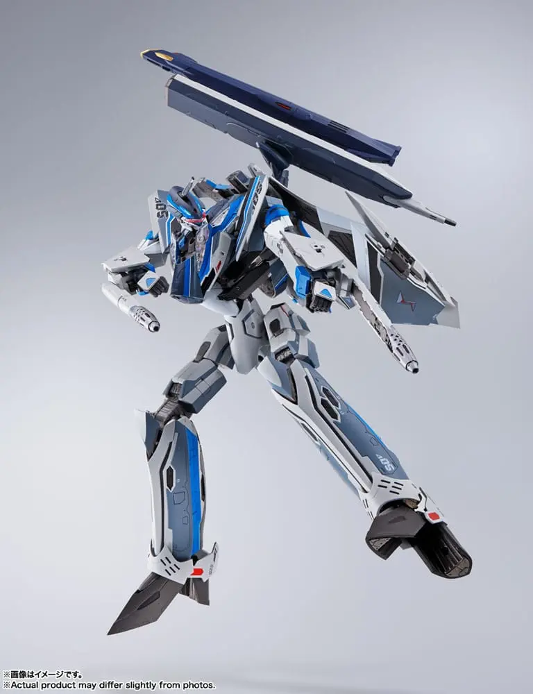 Macross Delta Movie: Absolute Live!!!!!! DX Chogokin Diecast Actionfigur VF-31AX Kairos-Plus (Hayate Immelmann Use) 26 cm Produktfoto