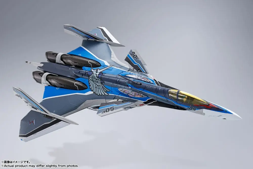 Macross Delta Movie: Absolute Live!!!!!! DX Chogokin Diecast Actionfigur VF-31AX Kairos-Plus (Hayate Immelmann Use) 26 cm Produktfoto