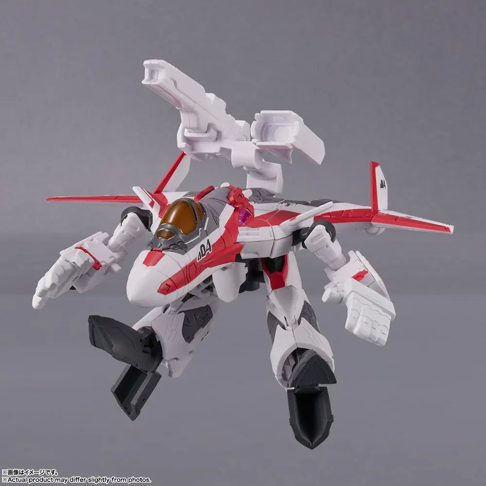 Macross Delta Tiny Session Fahrzeug mit Actionfigur VF-31C Siegfried (Mirage Farina Jenius Use) with Makina Nakajima 10 cm Produktfoto