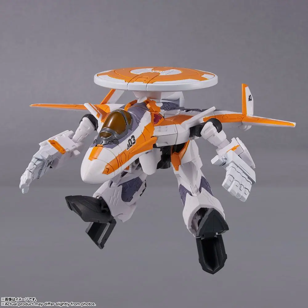 Macross Delta Tiny Session Fahrzeug mit Actionfigur VF-31E Siegfried (Chuck Mustang Use) with Reina Prowler 10 cm Produktfoto
