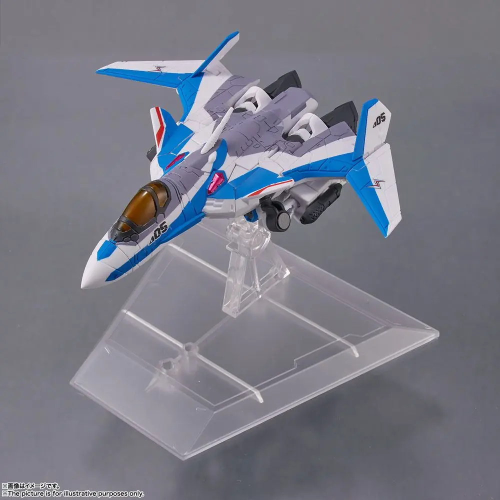 Macross Delta Tiny Session Fahrzeug mit Actionfigur VF-31J Siegfried (Hayate Immelmann Use) with Freyja Wion 10 cm Produktfoto