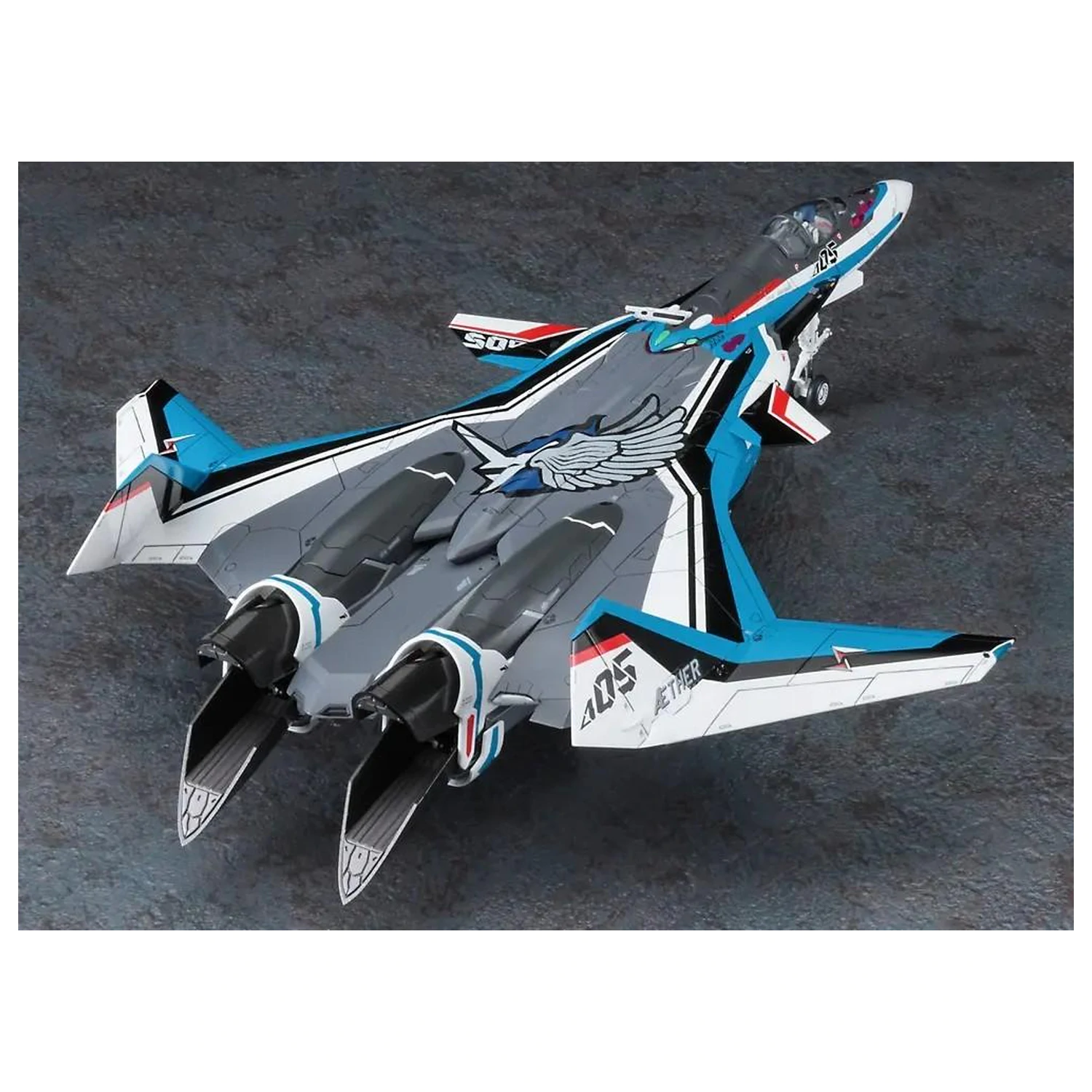 Macross Delta VF-31J Custom Siegfried Hayate Modellbausatz 1/72 Produktfoto