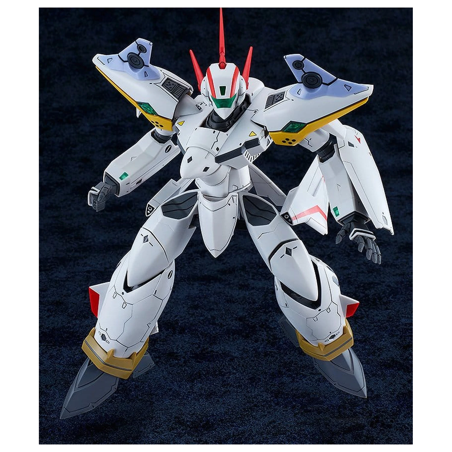 Macross Dynamite 7 Plastikmodellbausatz 1/72 PLAMAX VF-19P Excalibur (Planet Zola Patrol Corps) 23 cm Produktfoto